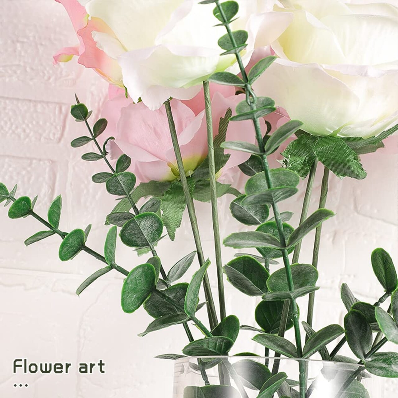 60 Pack Floral Stems Wire for Paper Flower 2 Gauge Flower Stems for Crochet Projects 16 Inch Artificial Green Crafts Wire Wreath Making Supplies for Flores Eterna Flower DIY